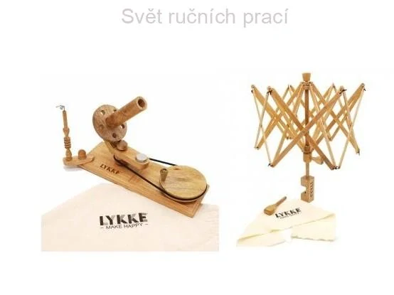 DUO k navíjení příze (držák+ navíječ) mango