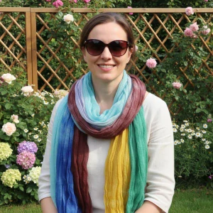 Pavučinková šála (D)