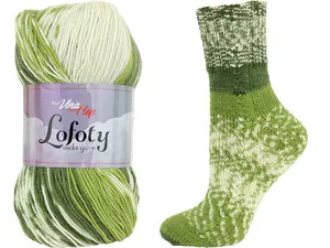 LOFOTY - 7807 > varianta zelená,smetanová