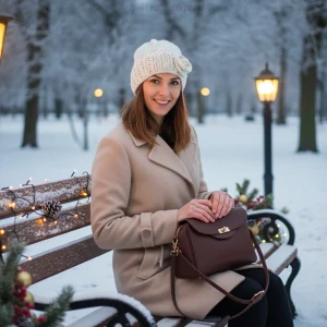 Snow Marshmallow -  extra teplá čepice 