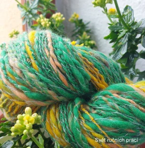 Bude jaro! ručně předená 100g/159 m