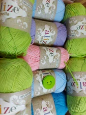 Kreativní balíček  1. - příze Bella 450 g