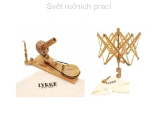 DUO k navíjení příze (držák+ navíječ) mango