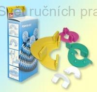 Šablony na výrobu bambulí  - 4 velikosti  v sadě > varianta sada