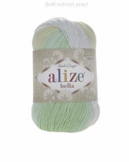  BELLA BATIK -  2131 - zelená - žlutá - bílá