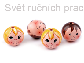 Sada dřevěných hlaviček  - 24 mm