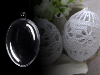 Plastové vejce 45x60 mm